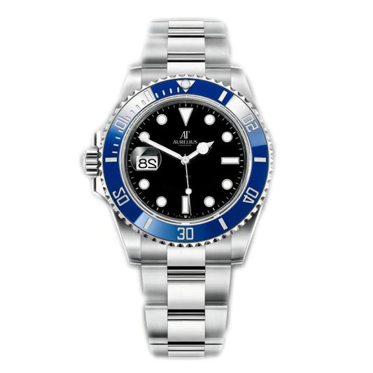 Diver 41 – Blue Dial | Steel & Gold Tone Bracelet & Blue Ceramic Bezel